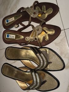 Elegant Flats &amp; Sandals Set of 2