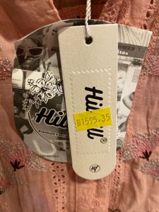 baby pink kurti