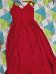 Harpa Red Maxi Dress