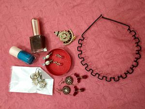 Jewelry & Nail Polish Bundle