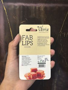 Olivia Fab Lips - Caramel