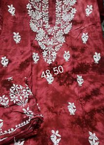 Lakhnwi Handbwork Kurti Set