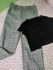 New Formal Checked Pants