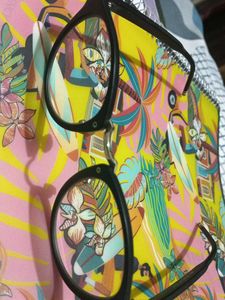 Black Round Frame Glasses