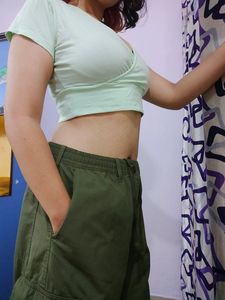 Pastel Green Baby Tee