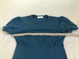 Cute Blue Mini Dress Bust 34