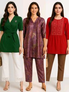 Kurti Pant Suit | Co-ord Set