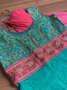 Beautiful Anarkali Kurta One Piece With Duppata