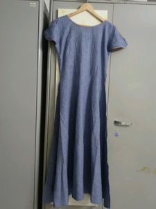 A Line Long Floor Length Dress Cum Kurta.