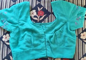 Embroidered Chiffon Saree