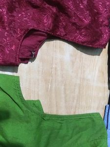 7 Used Stitched Blouses