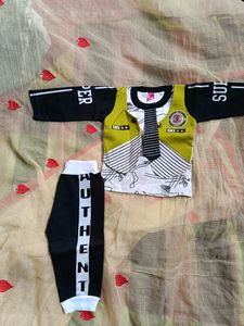 Boys Party Wear Dress Yellow