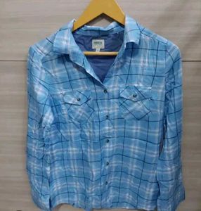 Light Blue Plaid Flannel