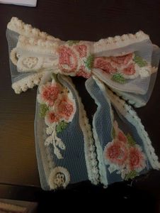 FLOWER PRINTED BOW🎀