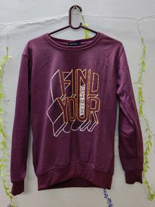 Burgundy "Find Your Niche" Sweatshirt
