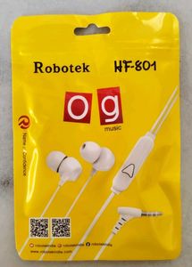 Robotek Earphone HF-801{Black}
