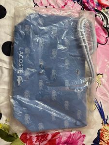 Lacoste Tote Bag With Tags