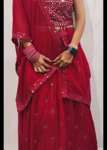 Lehenga ,choli,dupatta
