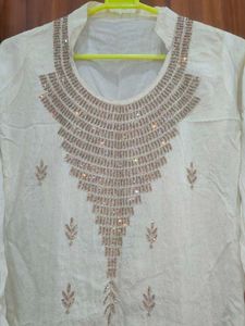 Embroidered Gorgeous Stone Work Kurta