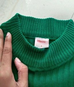 Urbanic High Neck Knitted Sweater
