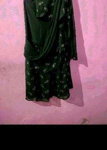 Ready To Wear Saree Or Dress Three Piece No Coin