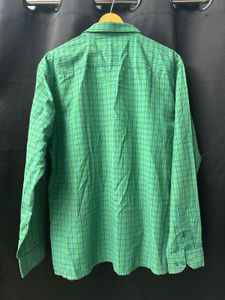 Green Slim Fit Check Shirt
