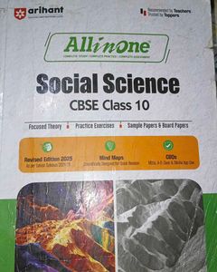 All In One Social Science CBSE Class 10