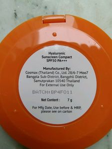 The Derma Co Sunscreen Compact