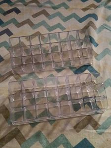 Clear Lipstick Organizers (Set of 2)