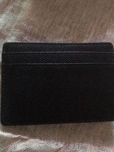 Card Holder With Money Clip Coach