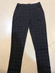 Checkered Casual Pants