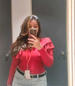Ruffle Sleeve Top