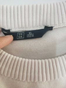 DNMX Floral Embroidered Sweater