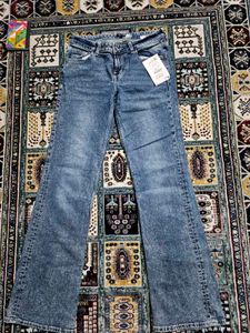 Acid Wash Denim Jeans