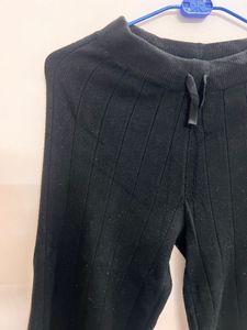 Black Knit Pants
