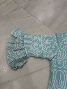 Patterned Shift Dress