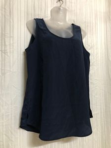 Blue Sleeveless Top
