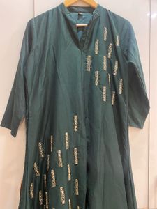 Women’s One Piece Dark Green Long Gown