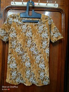 Chiffon Fabric Tiger Top