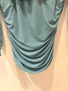 Beautiful Lace Detail Ruched Top