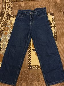 Wide Leg Denim Jeans