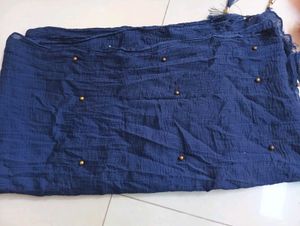 Navy Blue Duptta