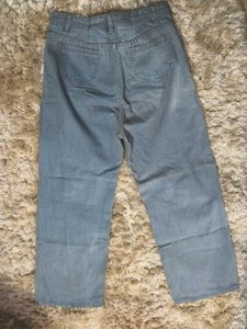 Ripped Wide Leg Jeans