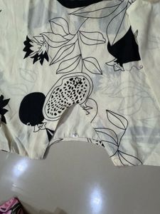 Floral Print Kurta