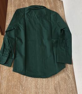 Lacoste Boys Green Shirt
