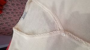White crochet top
