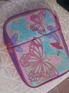 Butterfly Print Lunch Bag