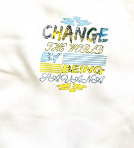 Printed Pullover Sweatshirt