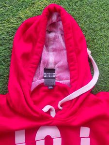 Jack &amp; Jones Red Graphic Hoodie