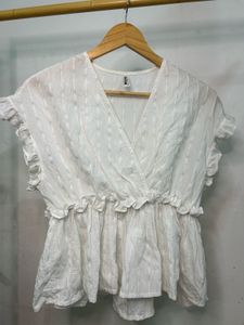 White Summer Top